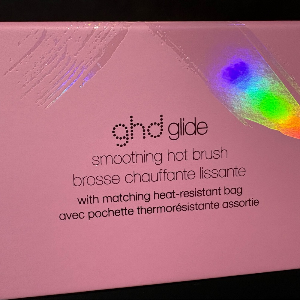 ghd Glide Pink Smoothing Hot Brush